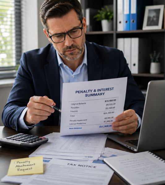 Penalty Abatement & Interest Reduction