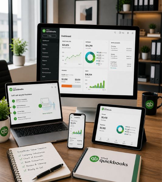QuickBooks Setup and Cleanup