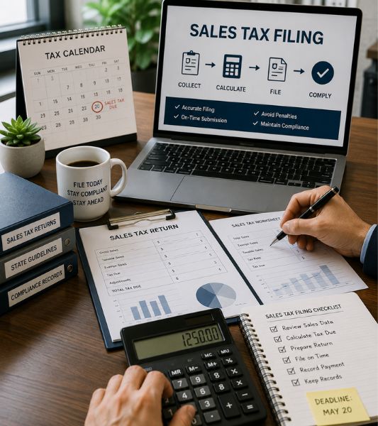 Sales Tax Filing and Remittance